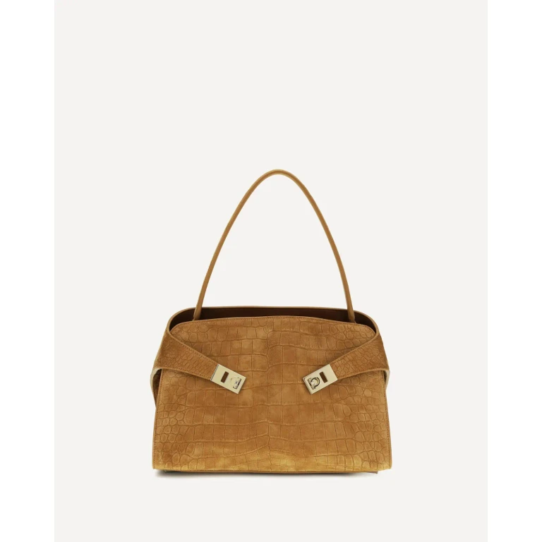 FERRAGAMO Medium Hug Soft Shoulder Bag Female UNI