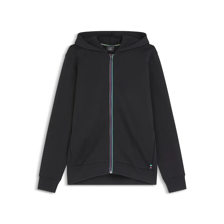 Ps Paul Smith Regular Fit Striped Zip Hoodie