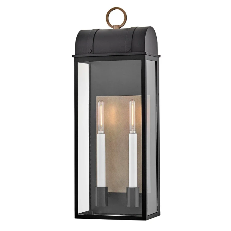 Black LED Outdoor Wall Mount from the Campbell Collection