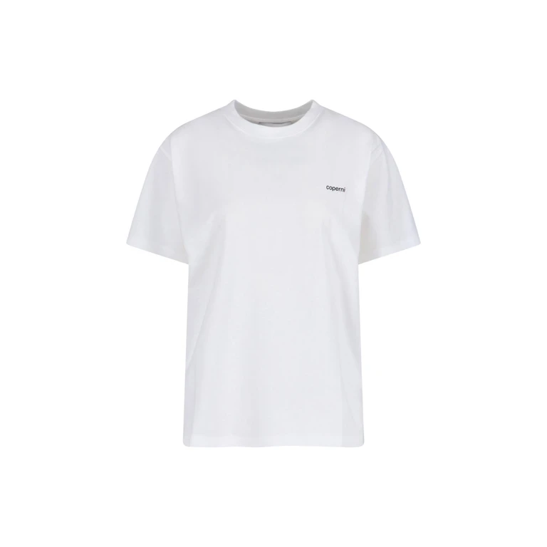 Coperni T-shirts and Polos White Organic Cotton - Women