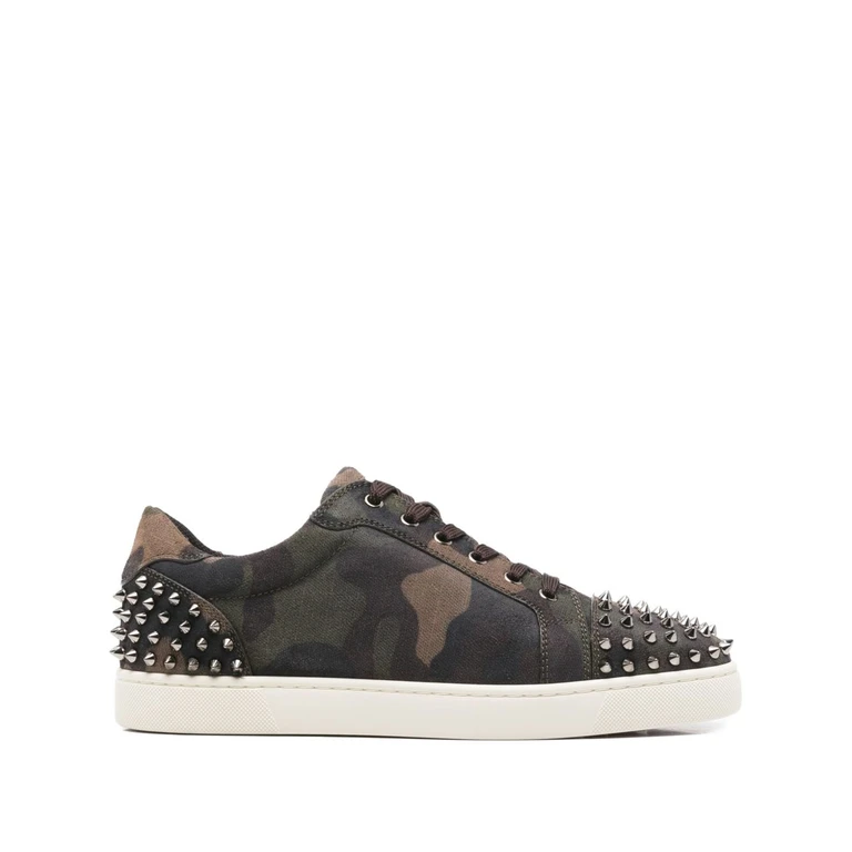 Christian Louboutin Sneakers Brown Furs & Skins->leather100 % - Men