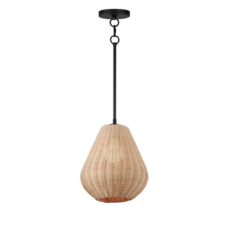 Black LED Pendant from the Maldives Collection