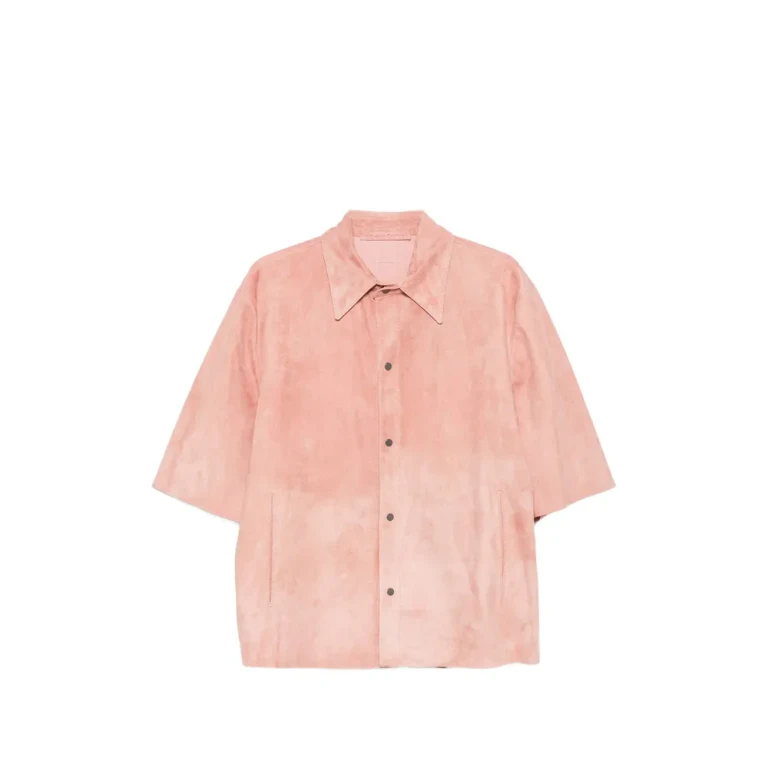 Santoro Button Suede Shirt