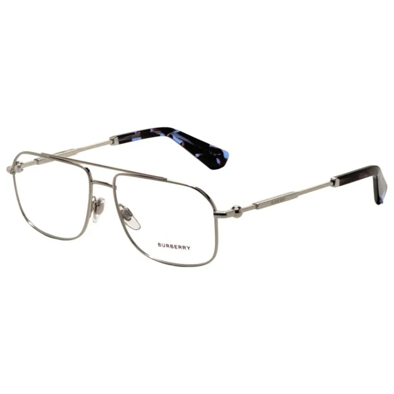 Burberry Demo Navigator Mens Eyeglasses BE1391 1005 56