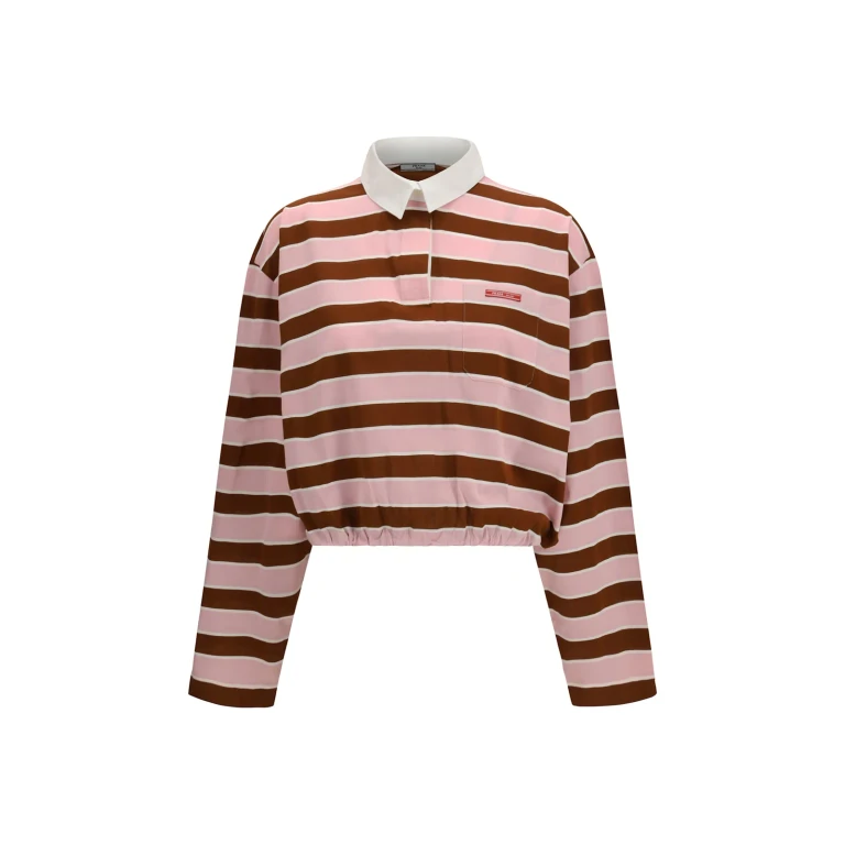 Prada Long-sleeve T-shirt In Filo Di Scozia Cotton