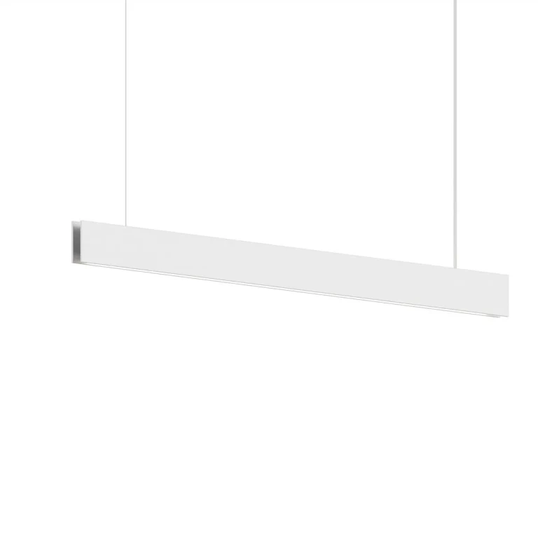 Textured White LED Pendant from the Lithe Collection