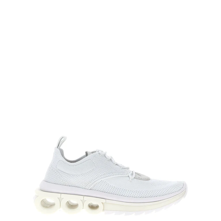 Ferragamo Fabric Low-top Sneakers