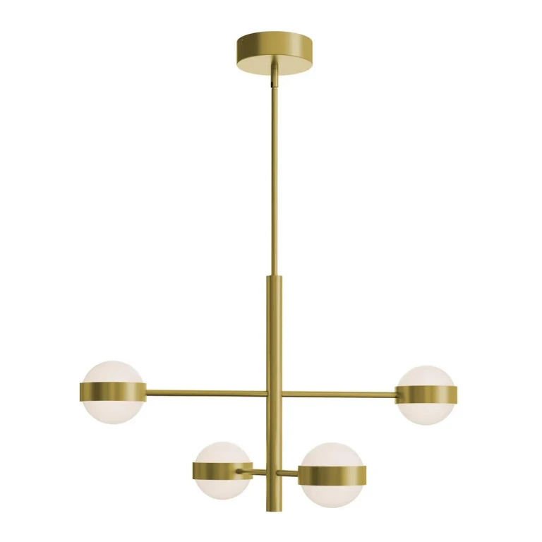 Light Antique Brass LED Pendant from the Verona Collection
