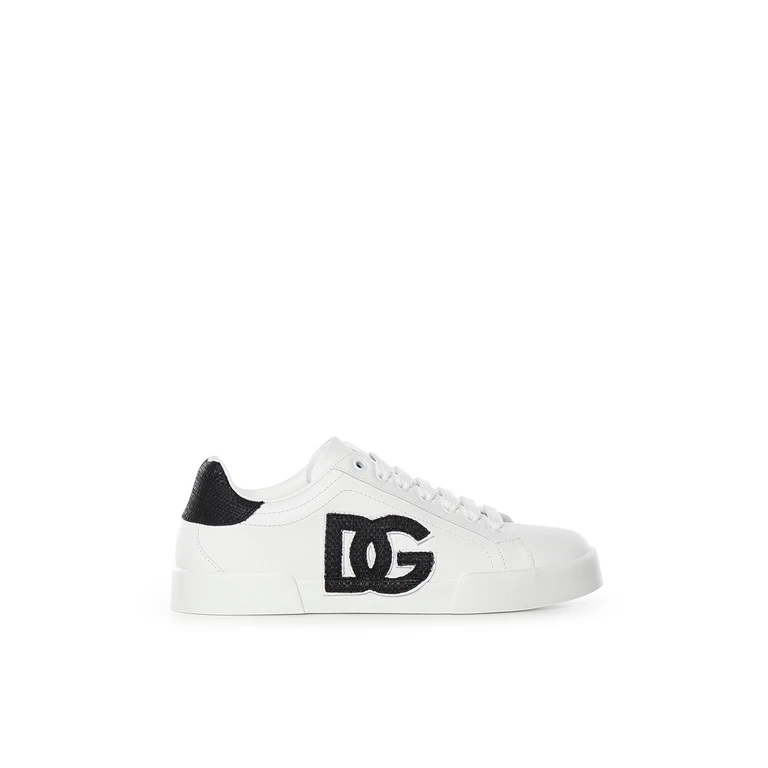 Dolce & Gabbana Sneakers White Calfskin - Men
