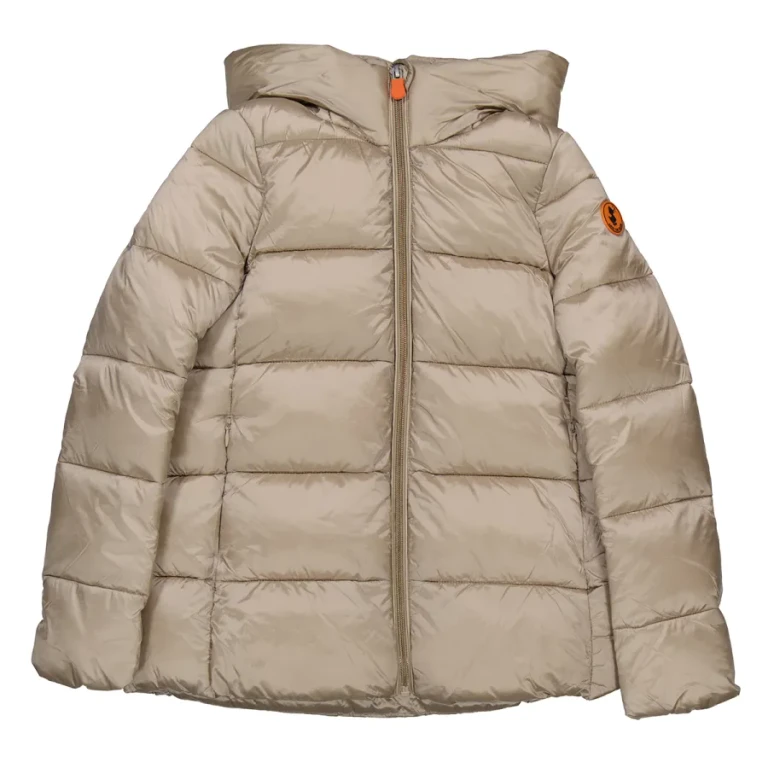 Save The Duck Girls Gracie Logo Patch Puffer Jacket