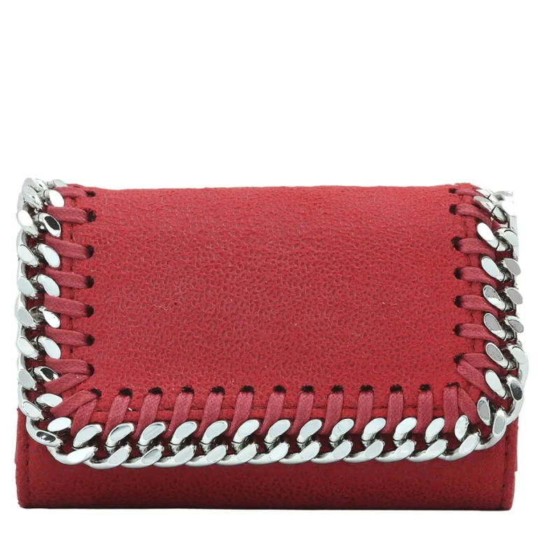 Stella Mccartney Ladies Lipstick Logo-Plaque Keyholder