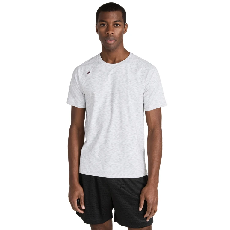 Rhone Reign Short Sleeve Tee Gray Space Dye XXL