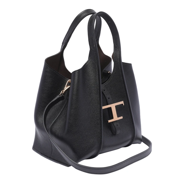 Tod's Timeless Logo Charm Tote Bag