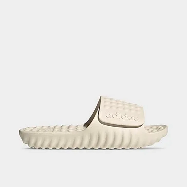 Men's adissage 360Rec Slide Sandals in Off White/Off White/Off White Size: 4.0