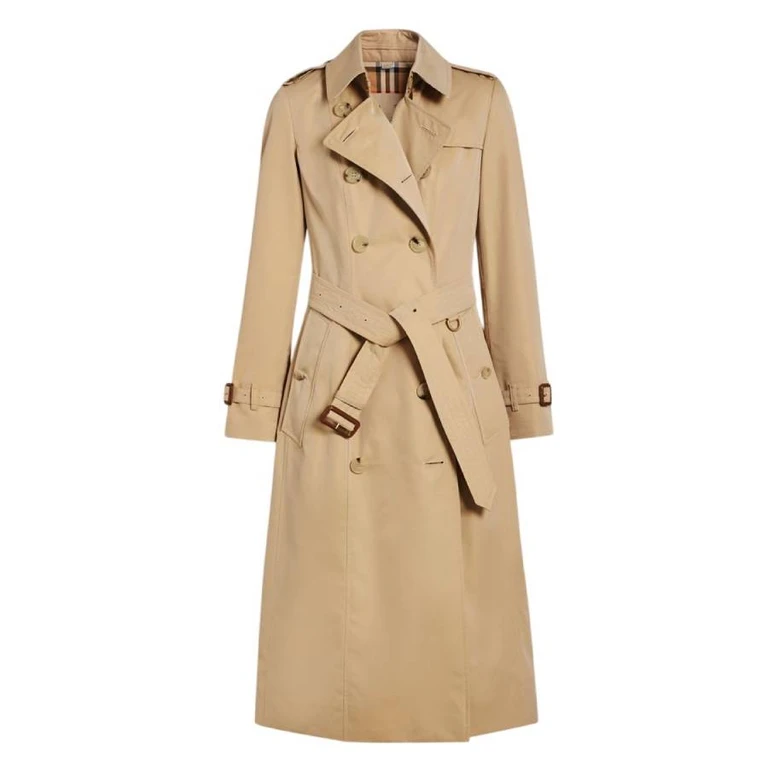 Burberry The Long Chelsea Heritage Belted Trench Coat