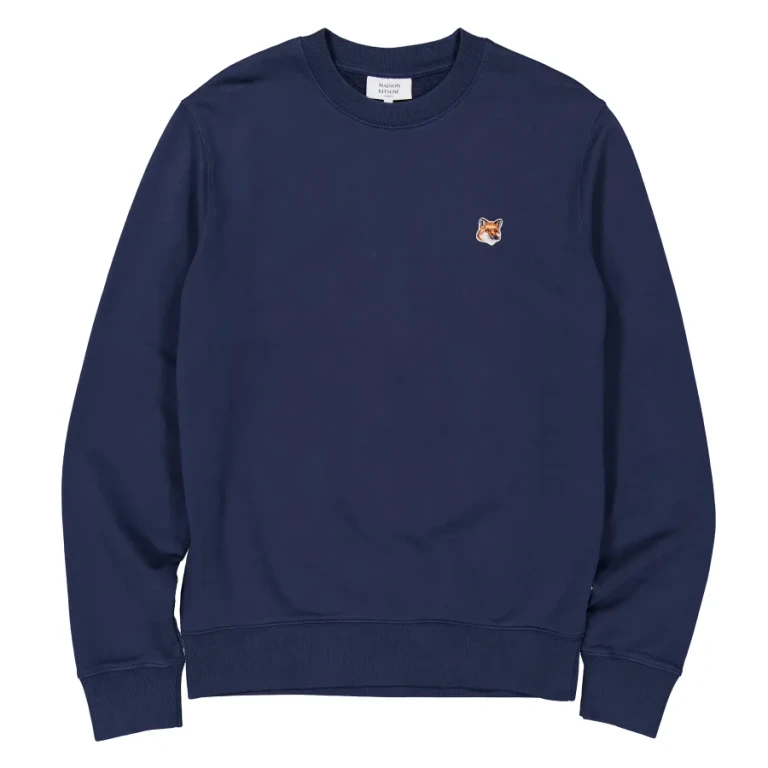 Maison Kitsune Fox Head Patch Sweatshirt