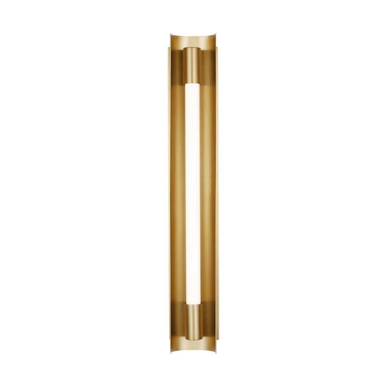 Visual Comfort Studio Carson Pendant Light in Burnished Brass by Kelly Wearstler