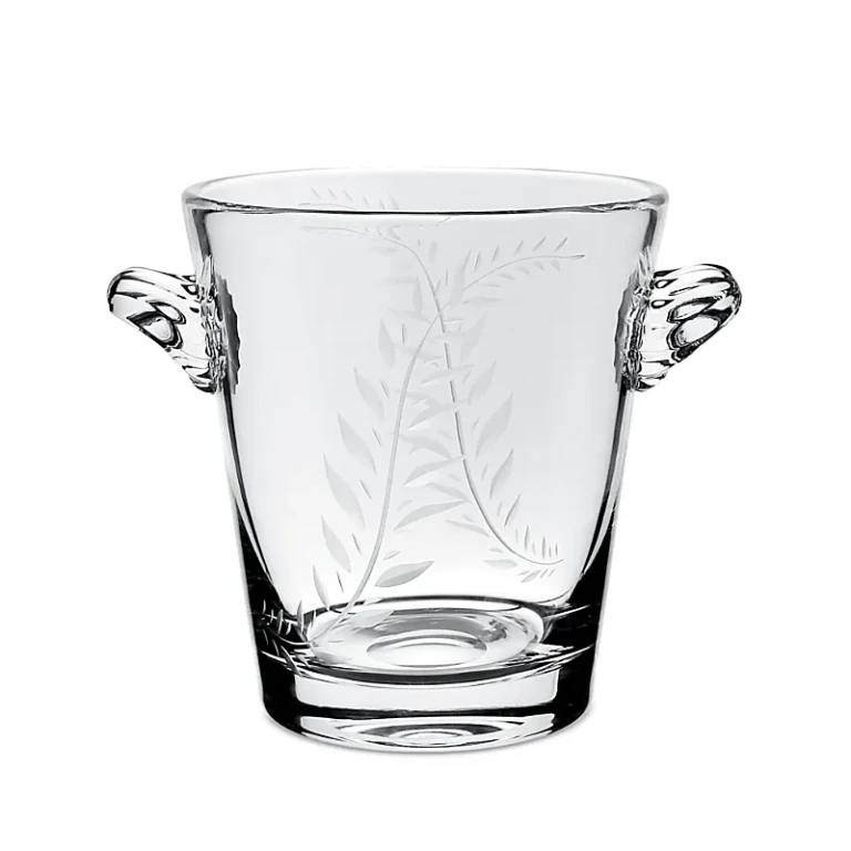William Yeoward Crystal Country Jasmine Ice Bucket with Tongs