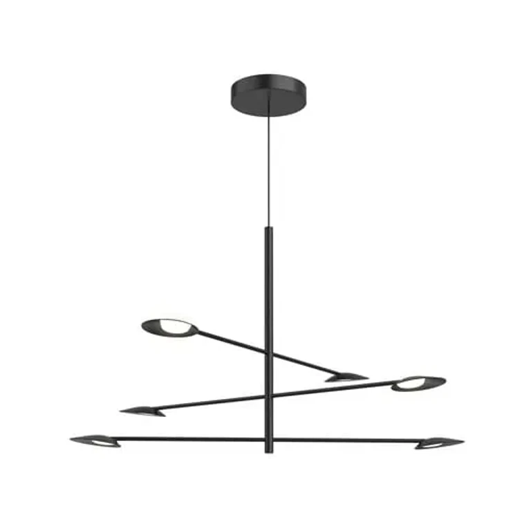 Rotaire Chandelier in Black