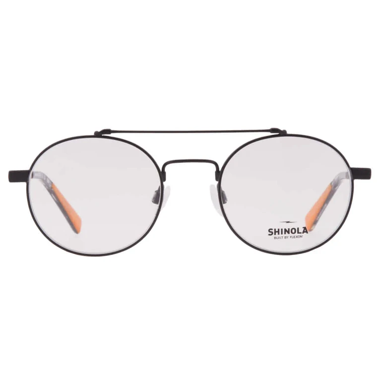Shinola Demo Round Unisex Eyeglasses SH21001 001 49