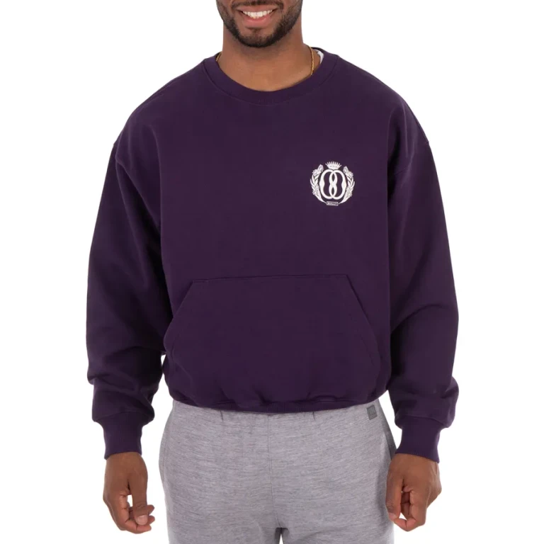 Bally Felpa Logo Print Pocket Sweatshirt