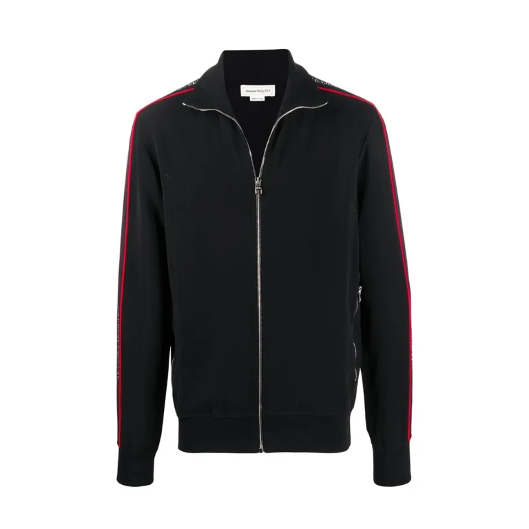 Alexander McQueen Logo Zipped Sweatshirt