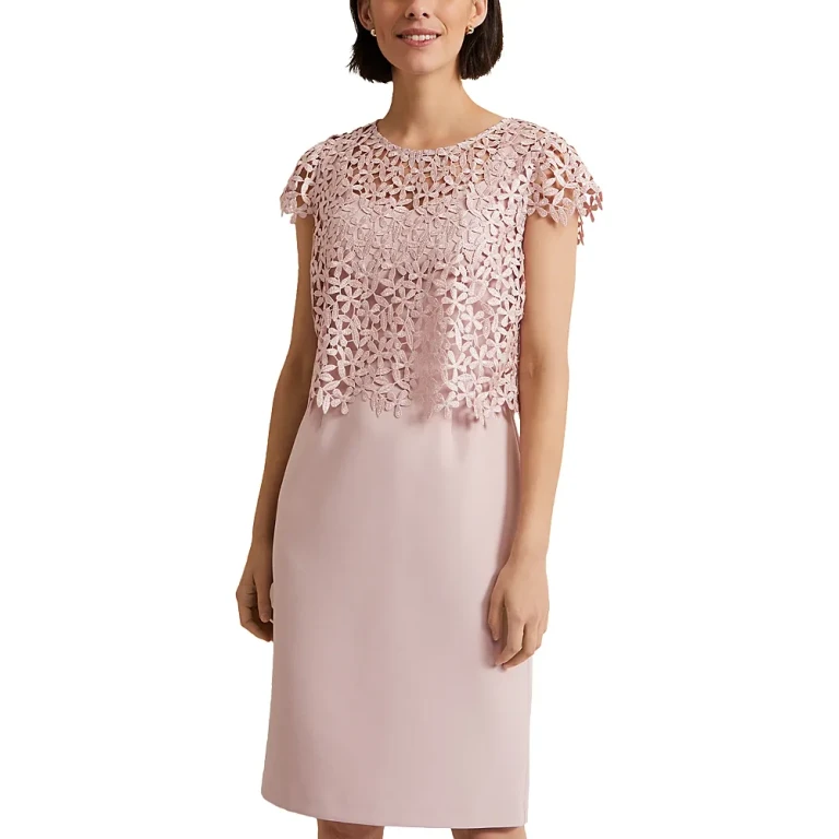 Phase Eight Daisy Lace Midi Dress