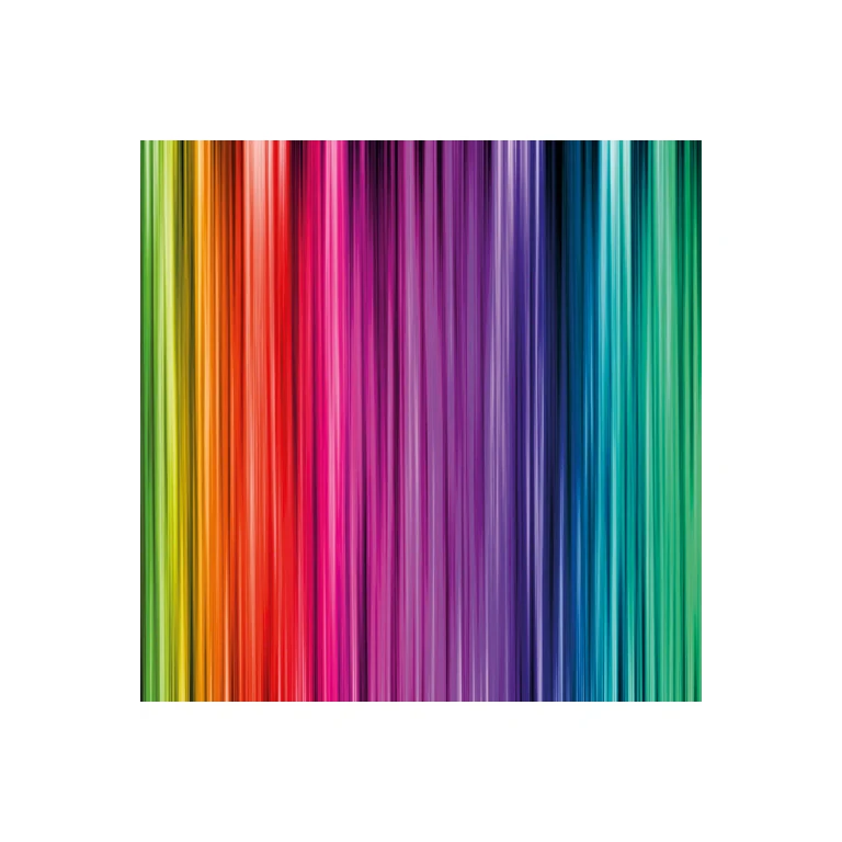 Rainbow-Hued Plexiglass Artwork | Andrew Martin Stripes II