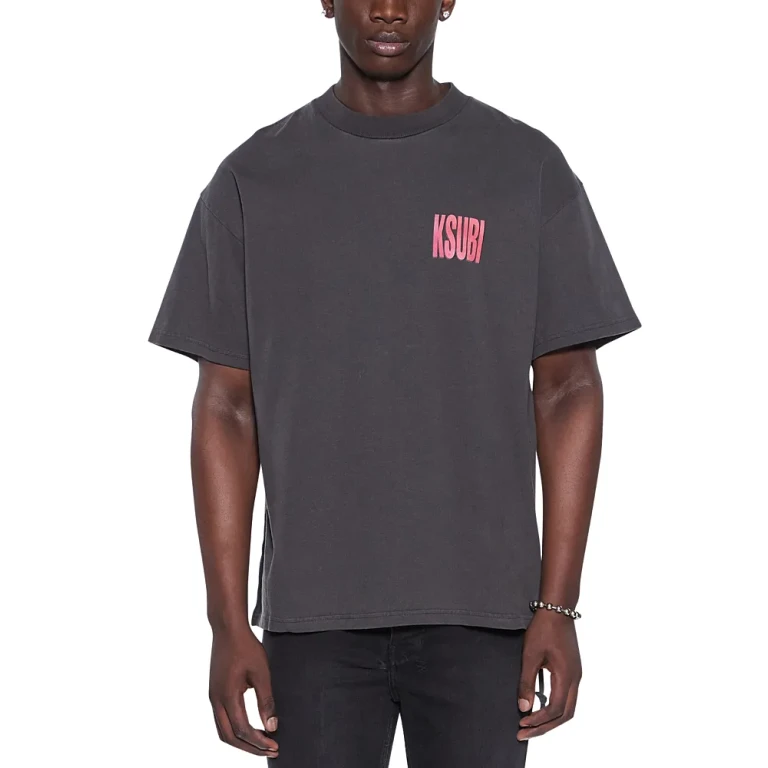 Ksubi Panthera Ekcess Oversized Short Sleeve Logo Tee