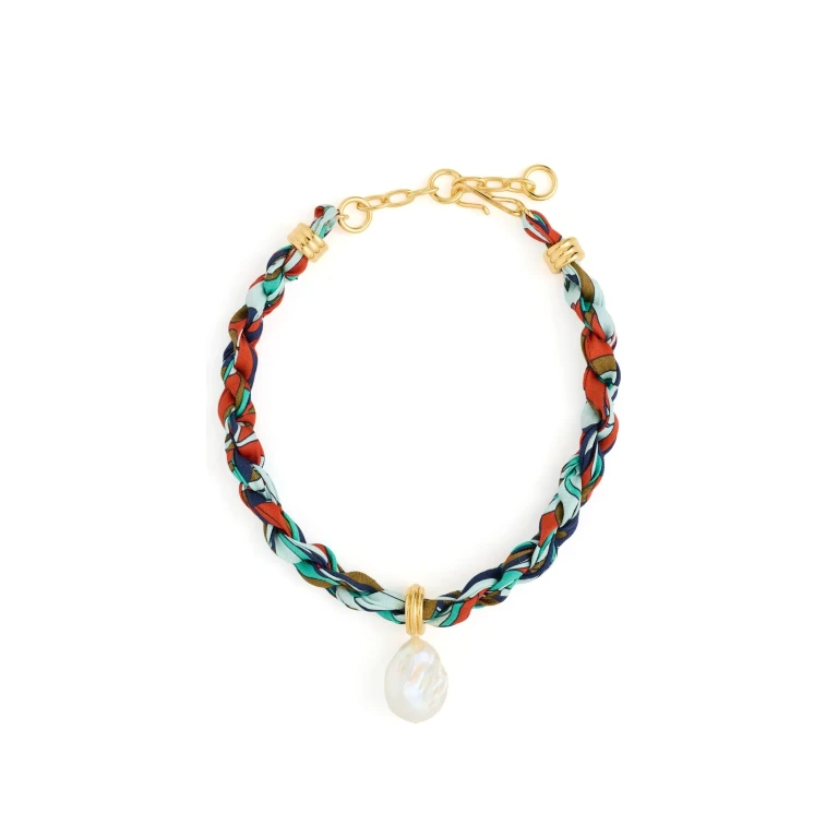 Lizzie Fortunato Woven Ibiza Collar Multi One Size