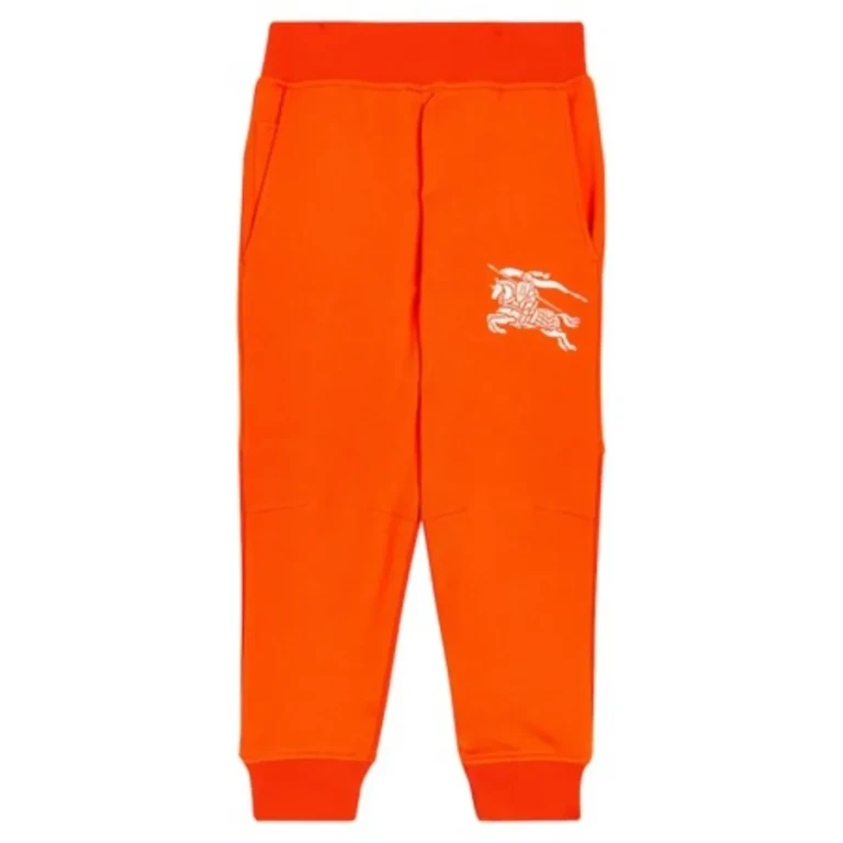 Burberry Kids Ekd Cotton Joggers