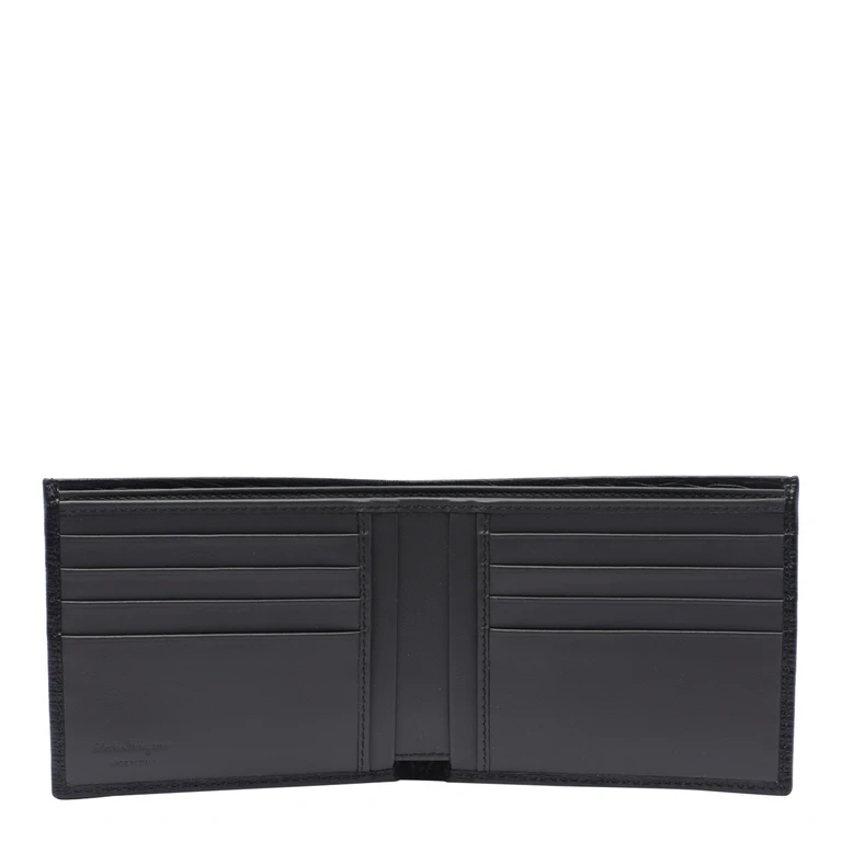 Ferragamo Wallets Black Calf Leather - Men