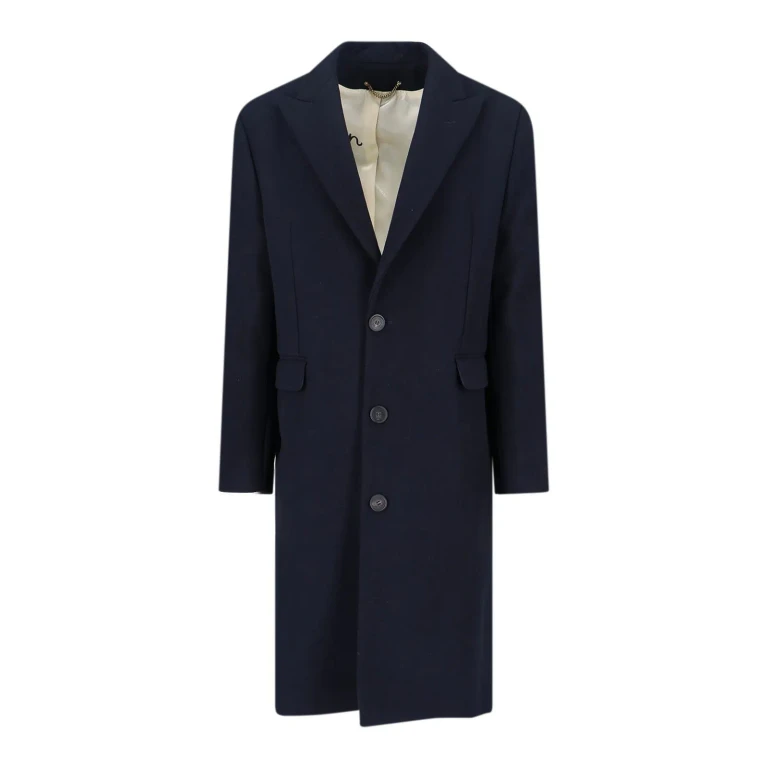 Golden Goose Manteau Au Genou - Bleu