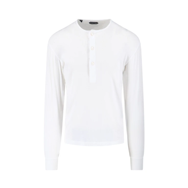 Tom Ford T-Shirts And Polos White Cotton - Men