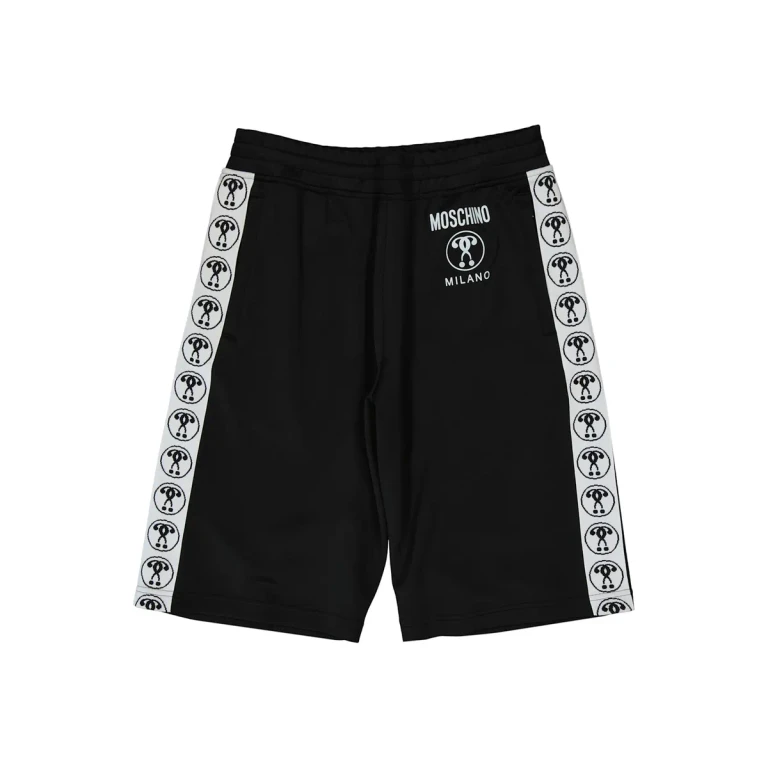 Moschino Couture Shorts met contrasterende band