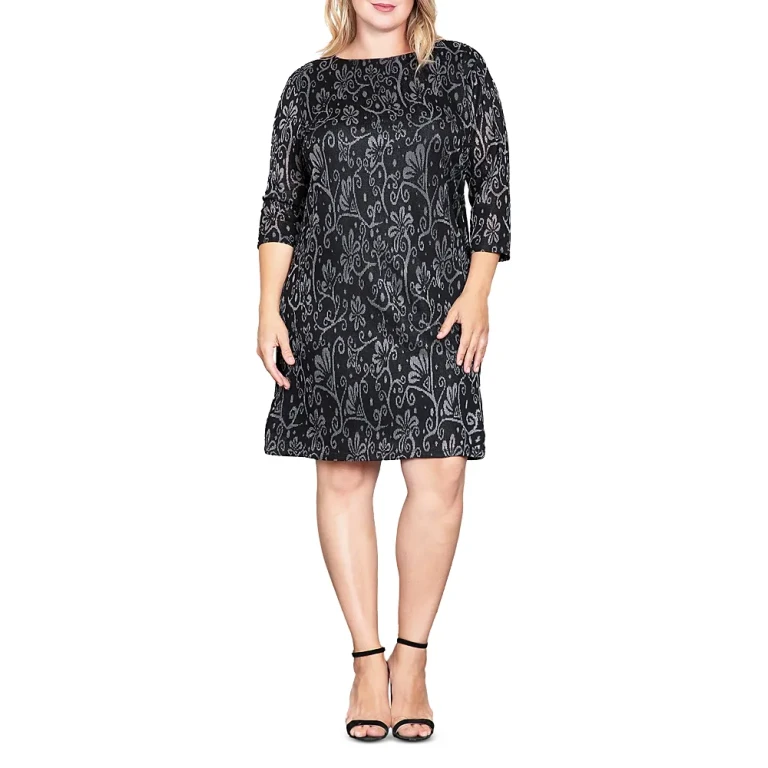 Printed Shift Dress