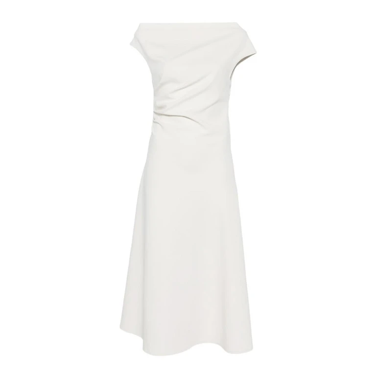 P. A.R. O.S. H. Robe Au Genou - Crème