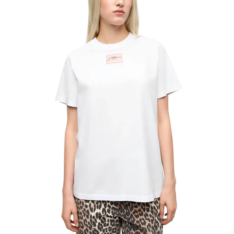 Ganni Basic Collage Jersey Tee