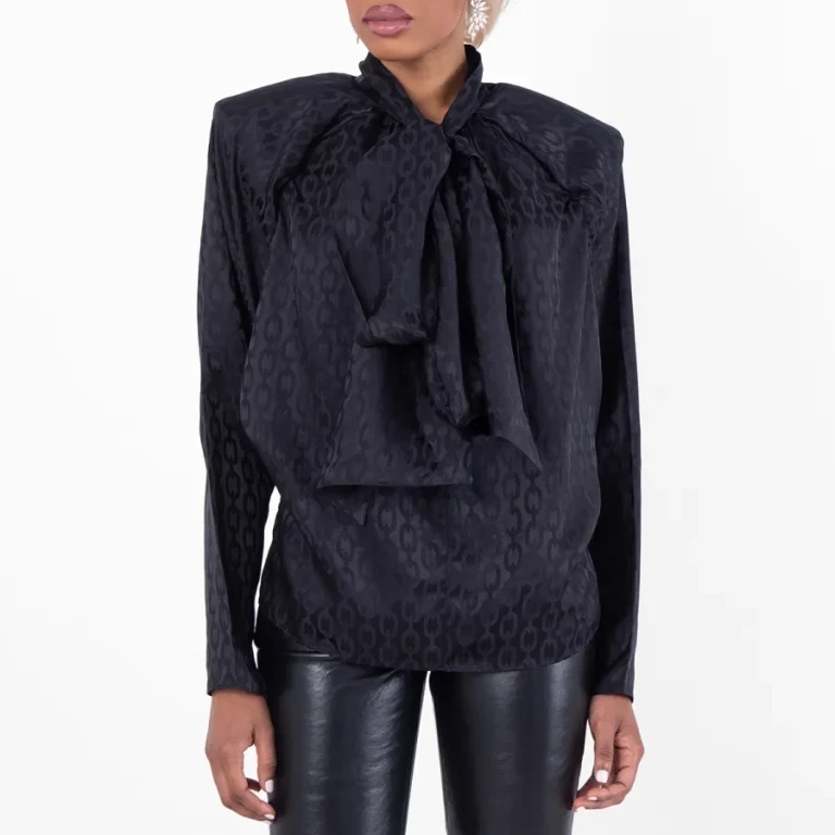 Anine Bing Rachel Silk-Rayon Blend Top