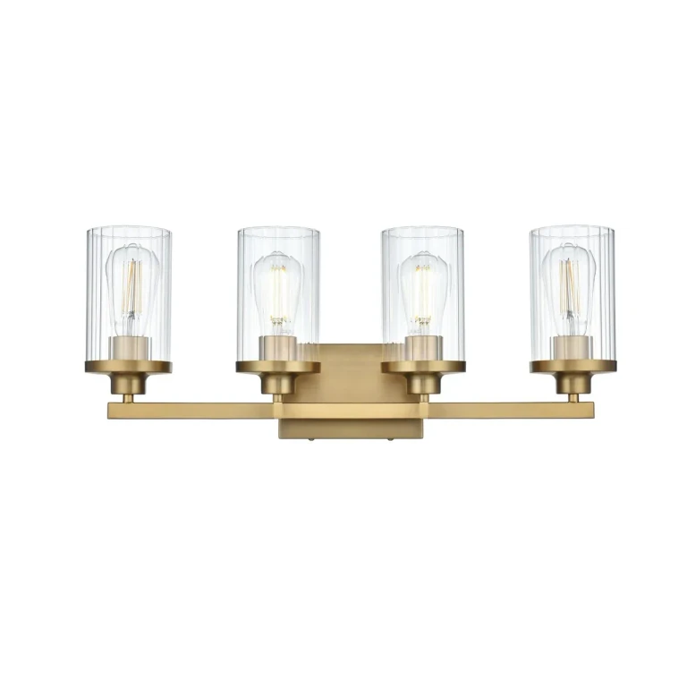 Satin Gold Wall Sconce from the Thane Collection