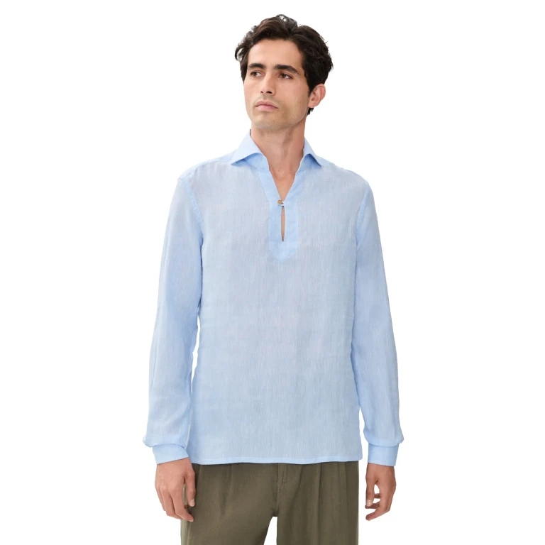 Ripa Ripa The Capri Shirt Light Blue XXL