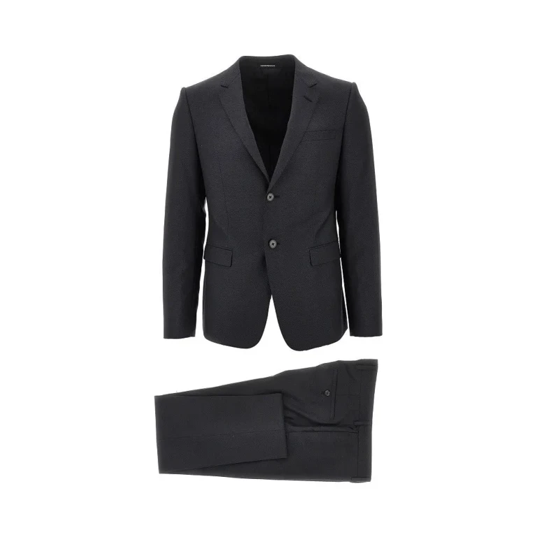 EMPORIO ARMANI 'David Line' single-breasted tailored suit Man 50