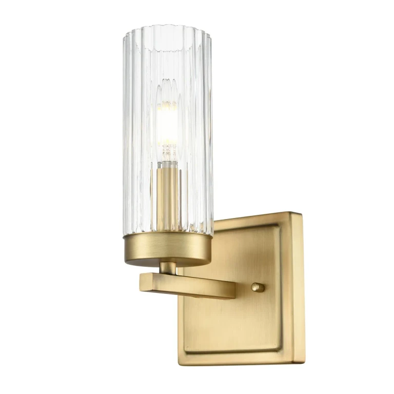 Vintage Brass Bathroom Vanity Light from the Iversen Collection