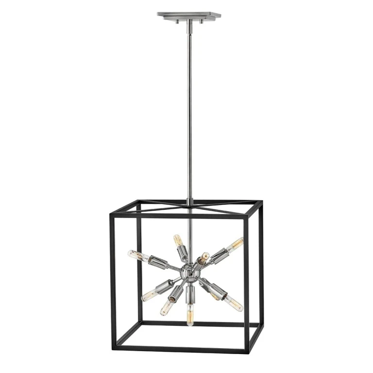Black LED Pendant from the Aros Collection