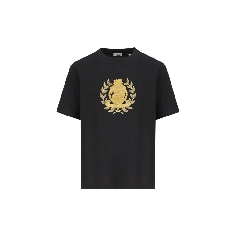Burberry B Crest Embroidered Crewneck T-shirt