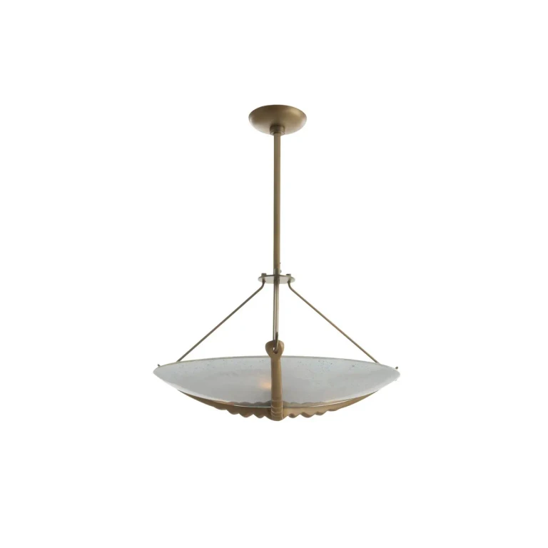 Frosted Semi-Flush Mount from the Karlsen Collection