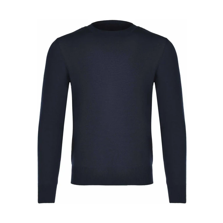 Emporio Armani Pull Col Rond - Bleu