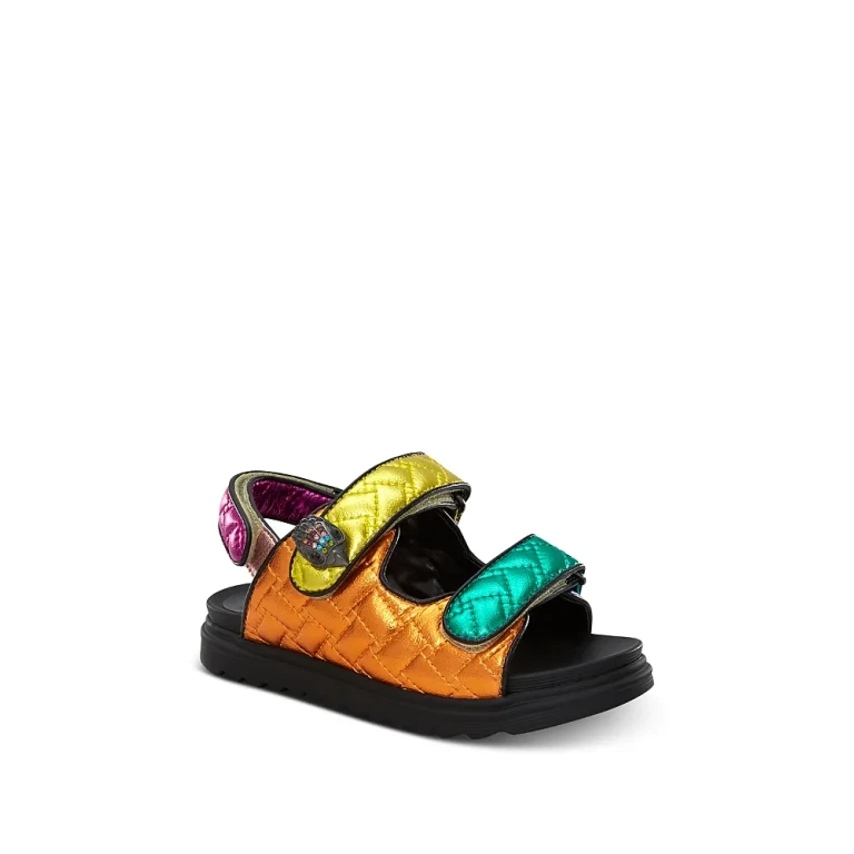 Kurt Geiger London Girls' Mini Orson Sandals - Little Kid, Big Kid