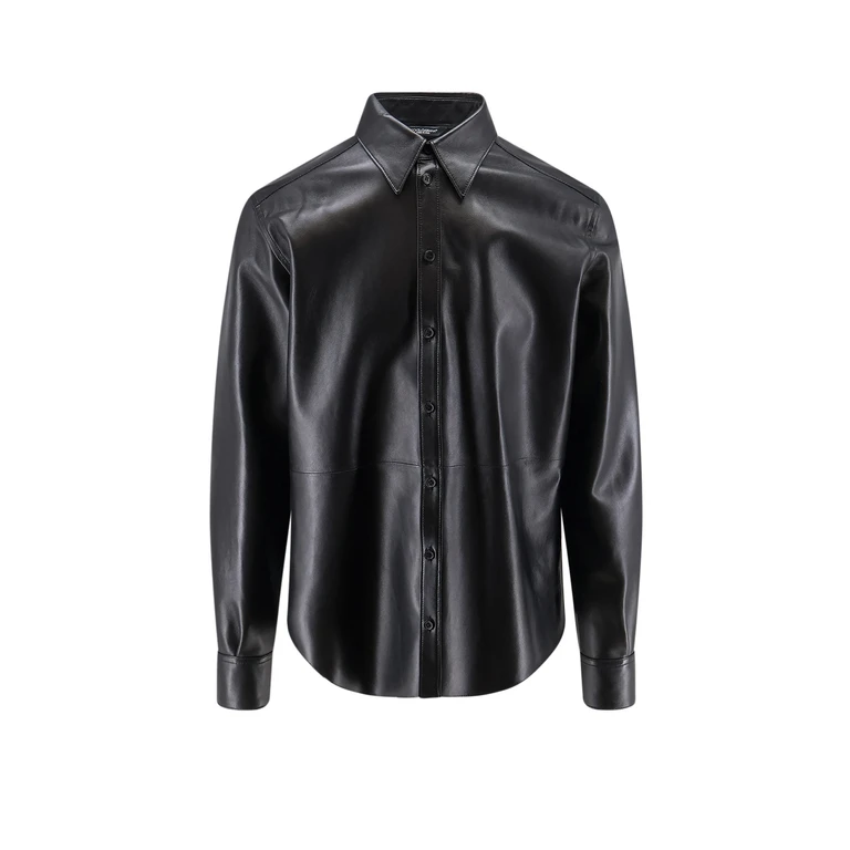 Dolce & Gabbana Jackets Black Pelle - Men