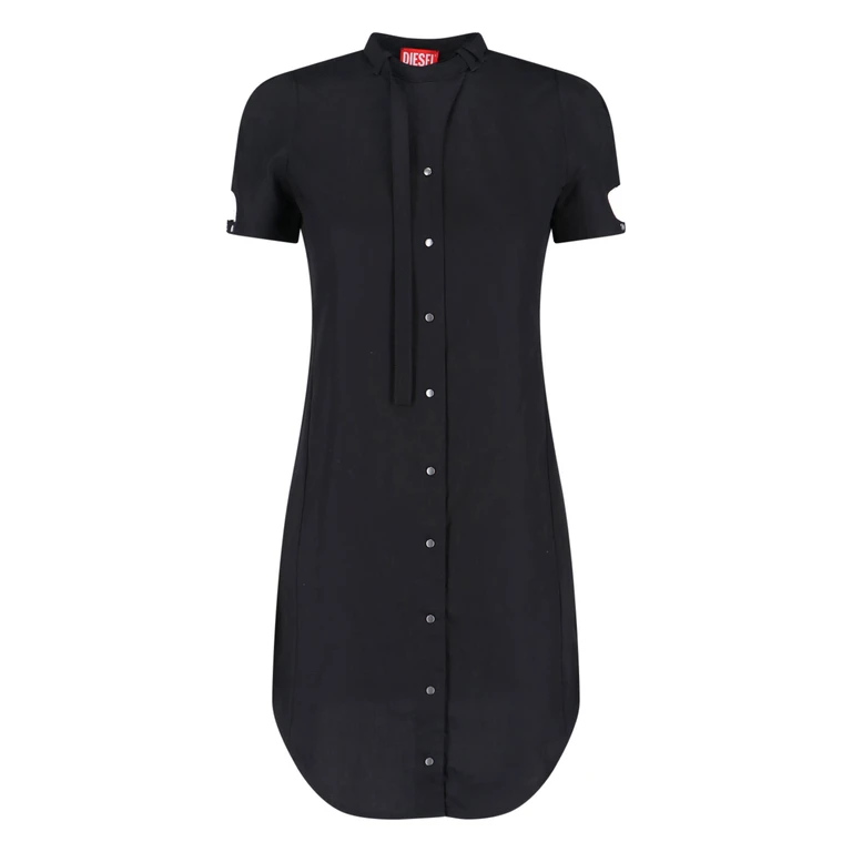 Diesel Dresses Black Lyocell - Women